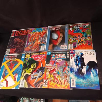 8 COMIC BOOKS