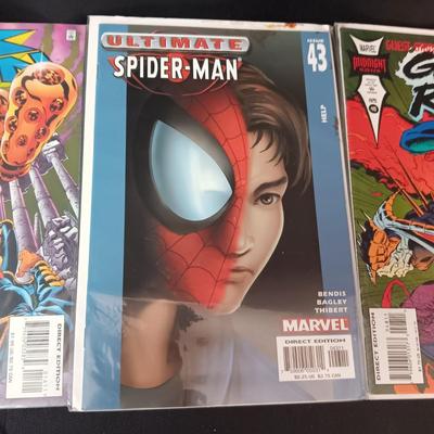 8 COMIC BOOKS