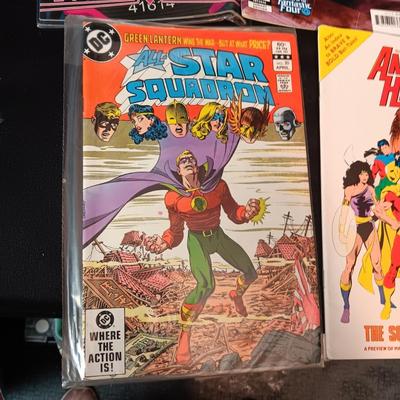 7 COMIC BOOKS