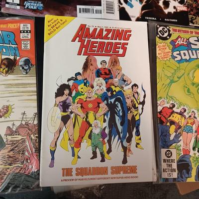 7 COMIC BOOKS