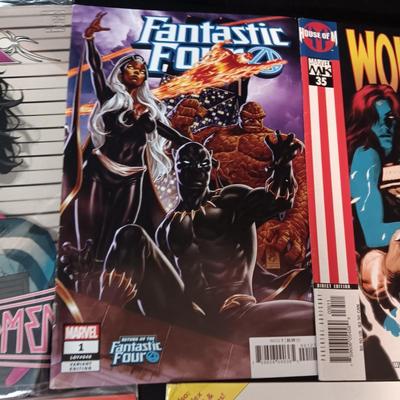 7 COMIC BOOKS