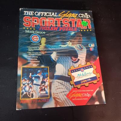 MARK GRACO SPORTSTAR JIGSAW PUZZLE