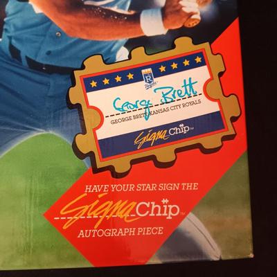 GEORGE BRETT SPORTSTAR JIGSAW PUZZLE