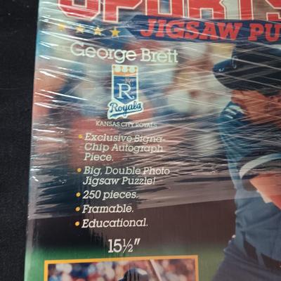 GEORGE BRETT SPORTSTAR JIGSAW PUZZLE