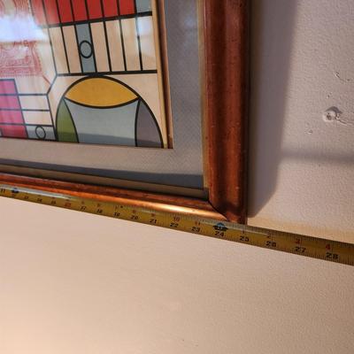 Lot of 3 Framed Art - Vintage Board Games / Stitch work and Coat Holder