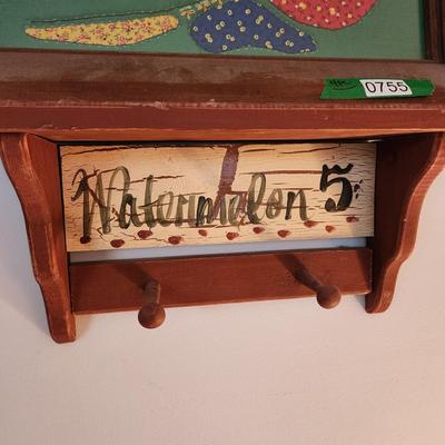 Lot of 3 Framed Art - Vintage Board Games / Stitch work and Coat Holder