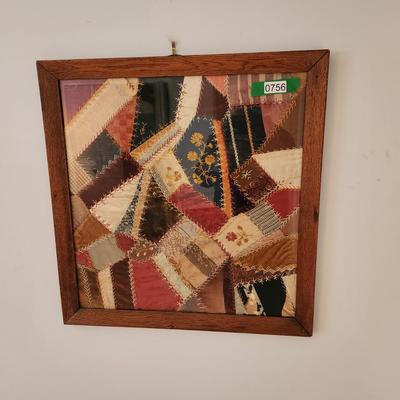 2 Framed Quilt Art