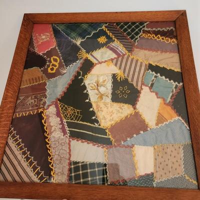 2 Framed Quilt Art