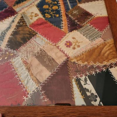 2 Framed Quilt Art