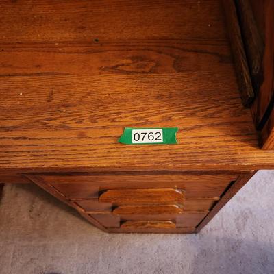 Oak Rolltop Desk 49x29x50