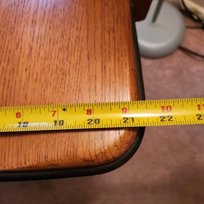 Nice Solid Wood Oak Office Desk Chair