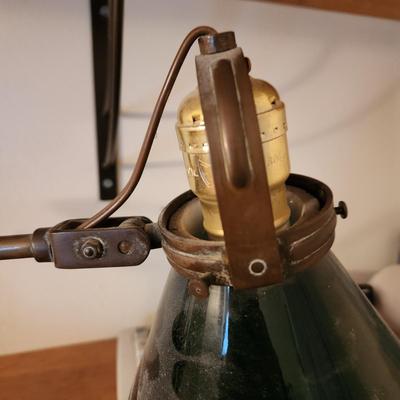 Vintage Adjustable Gooseneck Table Desk Lamp