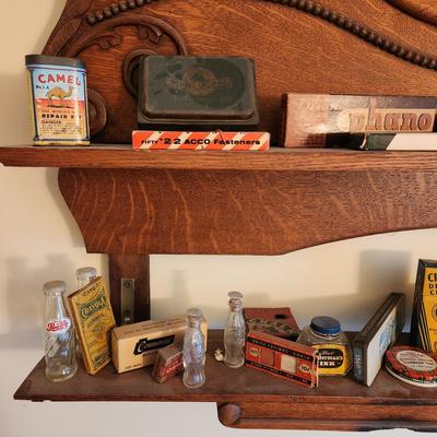 Large Collectible Lot Crayola, duo fast pocket stapler, Dixon Koh-I-Noor A.W. Faber pencils, Mini Pepsi Coke Bottles & More