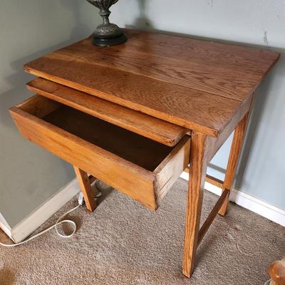 Small Solid Wood Desk 24x16x28