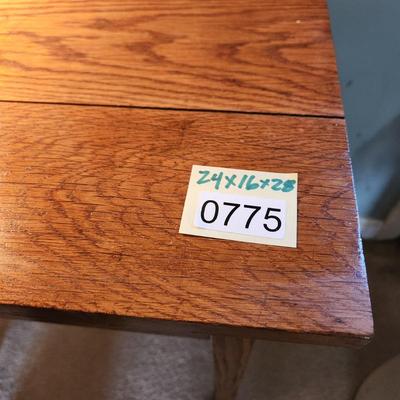 Small Solid Wood Desk 24x16x28