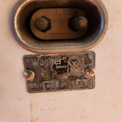 Vintage Wagner Schutz Electric Stove w plug