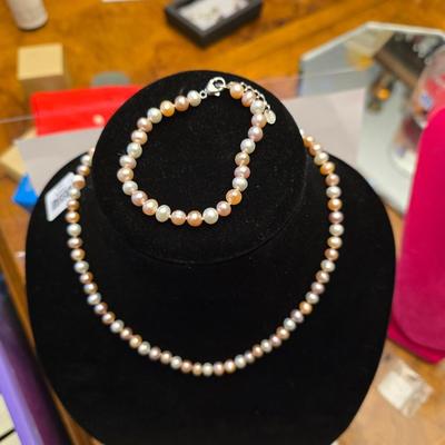 Bracelet and necklace