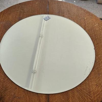 Vintage round mirror