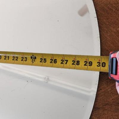 Vintage round mirror