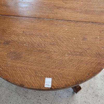 45" round antique table