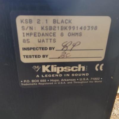 Klipsch 85w KSB 2.1