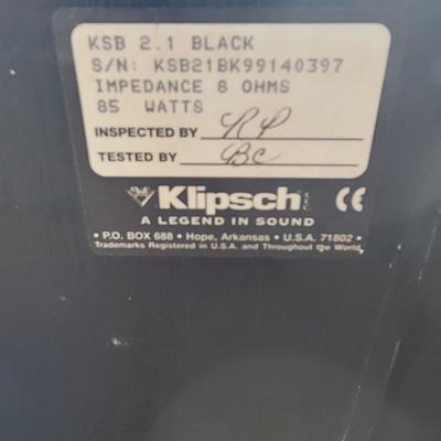 Klipsch 85w KSB 2.1