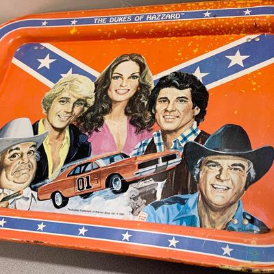 Vintage Dukes of Hazard Folding Bed Tray