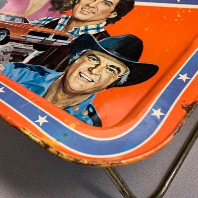Vintage Dukes of Hazard Folding Bed Tray