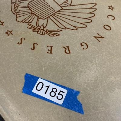 Library of Congress Cafeteria Tray