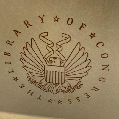 Library of Congress Cafeteria Tray