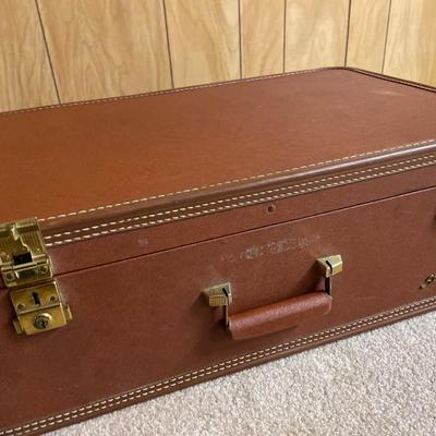 Vintage Starline hard side suitcase