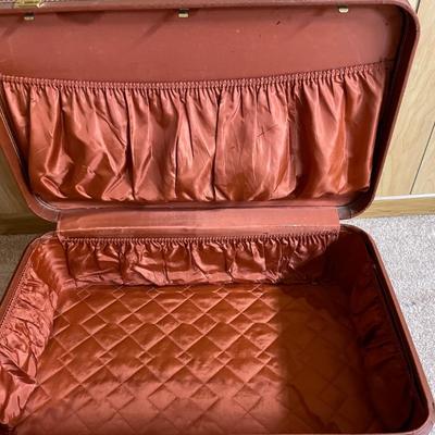 Vintage Starline hard side suitcase