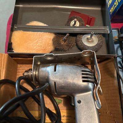 2 drills and a small welder