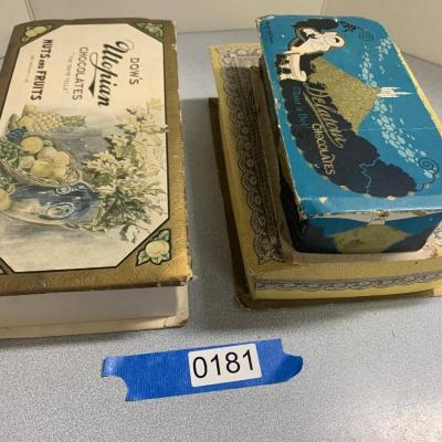 Vintage Chocolate Candy Boxes