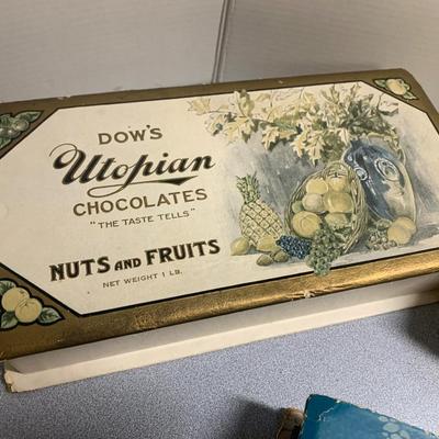 Vintage Chocolate Candy Boxes
