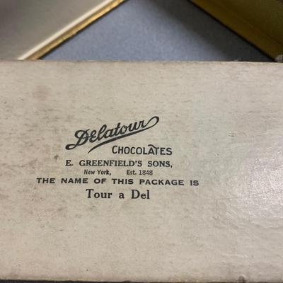 Vintage Chocolate Candy Boxes