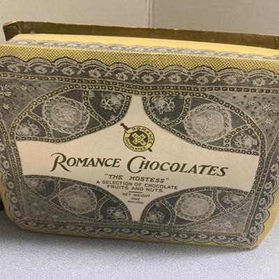 Vintage Chocolate Candy Boxes