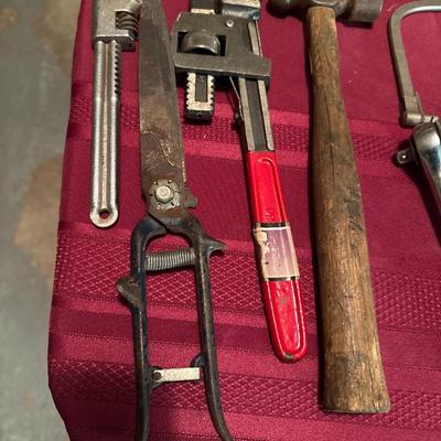 Assortment of hand tools