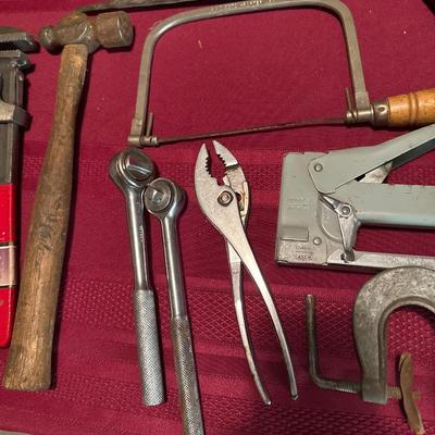 Assortment of hand tools