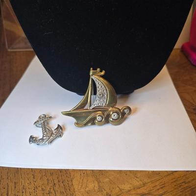 Sea themed pins