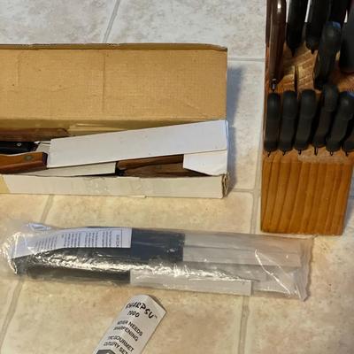Miscellaneous kitchen knives