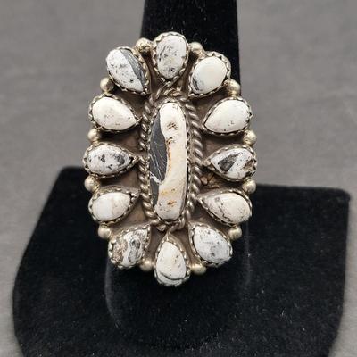 Native White Buffalo Ring 13.7gr