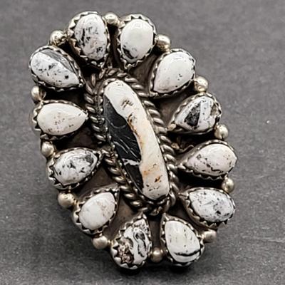Native White Buffalo Ring 13.7gr
