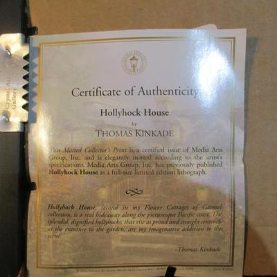 12" x 9" Thomas Kinkade Matted Collection Prints