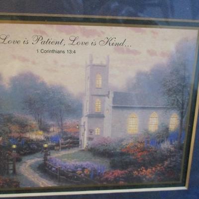 12" x 9" Thomas Kinkade Matted Collection Prints