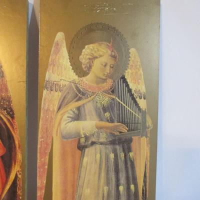 15" x 5 1/8" Religious Artwork