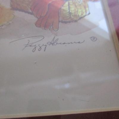 Framed Bear Prints Peggy Abrams & Picture Frames