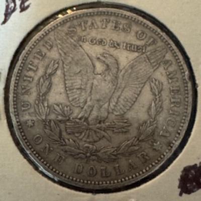 1896 O Morgan Silver Dollar