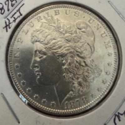 1878 Morgan Silver Dollar (Nice Coin)