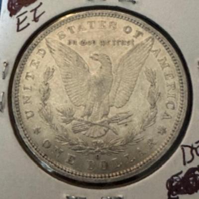 1879 O Morgan Silver Dollar